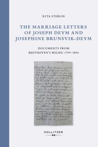 Produktbild: The Marriage Letters of Joseph Deym and Josephine Brunsvik-Deym