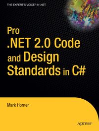 Produktbild: Pro .NET 2.0 Code and Design Standards in C#