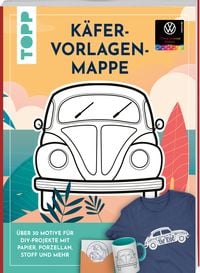 Produktbild: VW Vorlagenmappe "K&auml;fer". Die offizielle kreative Vorlagensammlung mit dem kultigen VW-K&auml;fer