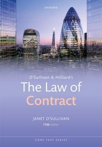 Produktbild: O'Sullivan & Hilliard's The Law of Contract