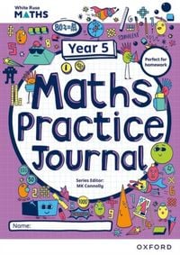 Produktbild: Year 5 Maths Workbook &ndash; White Rose Maths Practice Journal &ndash; KS2 Week-by-Week Maths Practice for the Full School Year