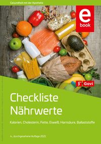 Produktbild: Checkliste N&auml;hrwerte