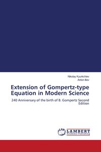 Produktbild: Extension of Gompertz-type Equation in Modern Science