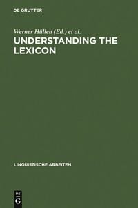 Produktbild: Understanding the lexicon