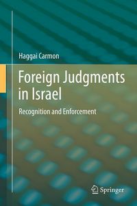 Produktbild: Foreign Judgments in Israel