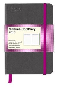 Produktbild: Cool Diary, Tageskalender klein, Grey/Vichy Pink/White 2013