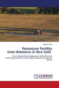 Produktbild: Potassium Fertility Inter-Relations in Rice Soils