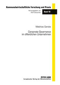 Produktbild: Corporate Governance im &ouml;ffentlichen Unternehmen