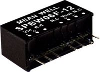 Produktbild: MEAN WELL SPBW06F-05 DC/DC-Wandlermodul 1.2A 6W Anzahl Ausg&auml;nge: 1 x Inhalt 1St.