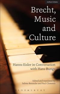 Produktbild: Brecht, Music and Culture