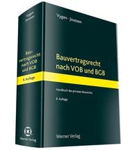 Produktbild: Bauvertragsrecht nach VOB und BGB