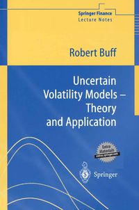 Produktbild: Uncertain Volatility Models