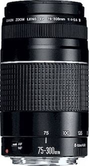 Produktbild: Canon EF DC 4,0-5,6/75-300 III 6473A015 Zoom-Objektiv