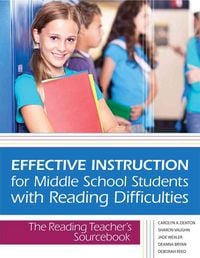 Produktbild: Effective Instruction for Middle School Students with Reading Difficulties