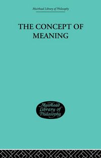 Produktbild: The Concept of Meaning