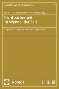 Produktbild: Rechtssicherheit im Wandel der Zeit