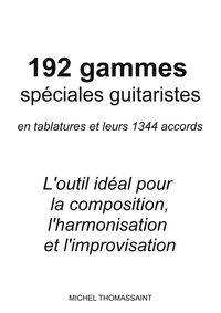 Produktbild: 192 gammes sp&eacute;ciales guitaristes
