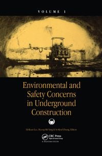 Produktbild: Environmental and Safety Concerns in Underground Construction, Volume1