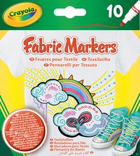 Produktbild CRAYOLA - 10 Textilstifte