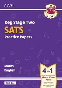 Produktbild: KS2 Maths & English Year 6 SATS Practice Papers: Pack 1 - for 2026 (with free Online Extras)