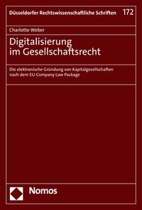 Produktbild: Digitalisierung im Gesellschaftsrecht