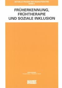 Produktbild: Früherkennung, Frühtherapie und soziale Inklusion