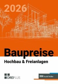 Produktbild: Baupreise f&uuml;r Hochbau und Freianlagen 2026- E-Book (PDF)