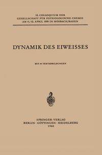 Produktbild: Dynamik des Eiweisses