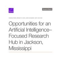 Produktbild: Opportunities for an Artificial Intelligence-Focused Research Hub in Jackson, Mississippi