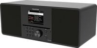 Produktbild: Telestar TOP 300 Schwarz Internet CD-Radio Internet, DAB+, UKW USB, WLAN, Internetradio, DAB+, CD, Bluetooth&reg;, AUX Inkl. Fernbedienung Schwarz