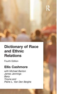 Produktbild: Dictionary of Race and Ethnic Relations