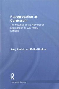 Produktbild: Resegregation as Curriculum