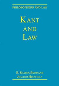 Produktbild: Byrd, B: Kant and Law
