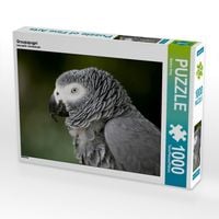 Produktbild: CALVENDO Puzzle Graupapagei | 1000 Teile Lege-Gr&ouml;&szlig;e 64x48cm Foto-Puzzle f&uuml;r gl&uuml;ckliche Stunden