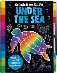 Produktbild: Scratch & Draw Ocean Animals - Scratch Art Activity Book