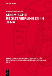 Produktbild: Seismische Registrierungen in Jena