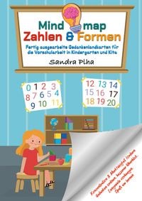 Produktbild: KitaFix-Mindmap Zahlen & Formen (Fertig ausgearbeitete Gedankenlandkarten f&uuml;r die Vorschularbeit in Kindergarten und Kita)