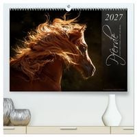 Produktbild: Pferde - Anmut und St&auml;rke gepaart mit Magie (hochwertiger Premium Wandkalender 2027 DIN A2 quer), Kunstdruck in Hochglanz