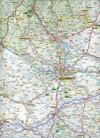 ADAC Länderkarte Rumänien, Moldau 1:750.000