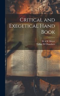 Produktbild: Critical and Exegetical Hand Book