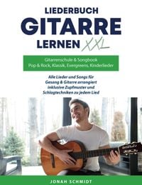 Produktbild: Gitarrenschule und Songbook, Gitarre lernen XXL und Liederbuch