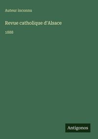 Produktbild: Revue catholique d'Alsace