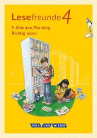 Produktbild: Lesefreunde. 4. Schuljahr - 5-Minuten-Training "Richtig lesen" - &Ouml;stliche Bundesl&auml;nder und Berlin