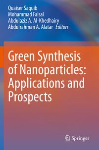 Produktbild: Green Synthesis of Nanoparticles: Applications and Prospects