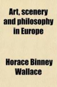 Produktbild: Art, Scenery and Philosophy in Europe