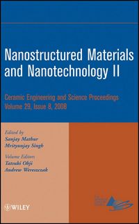 Produktbild: Nanostructured Materials and Nanotechnology II, Volume 29, Issue 8