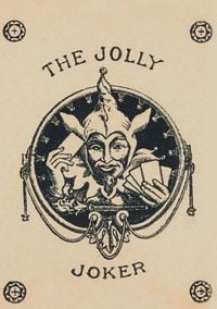 Produktbild: Carnet Lign&eacute; Carte &Agrave; Jouer, Joker