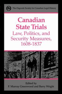 Produktbild: Canadian State Trials, Volume I