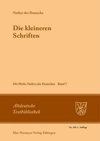 Produktbild: Die kleineren Schriften