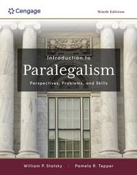 Produktbild: Introduction to Paralegalism: Perspectives, Problems and Skills
